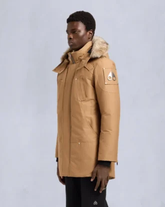 Parka Stirling con ribete de piel de oveja original