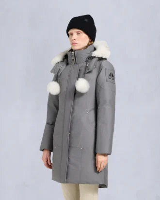 Parka Stirling con ribete de piel de oveja original