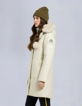 Parka Stirling con ribete de piel de oveja original