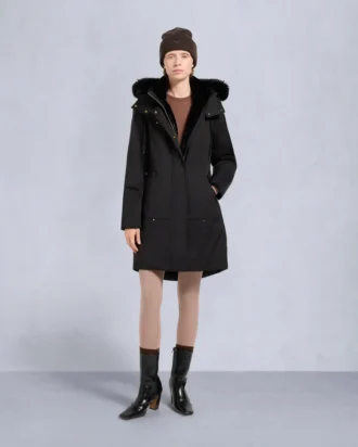 Parka Stirling de satén de la serie Gold