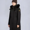 Parka Stirling de satén de la serie Gold
