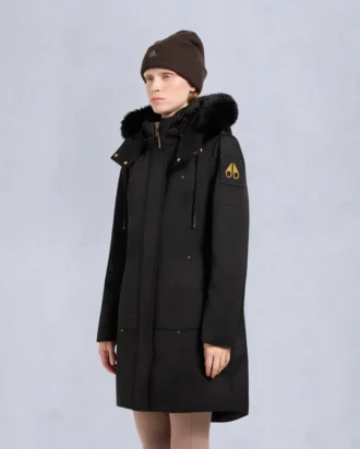 Parka Stirling de satén de la serie Gold