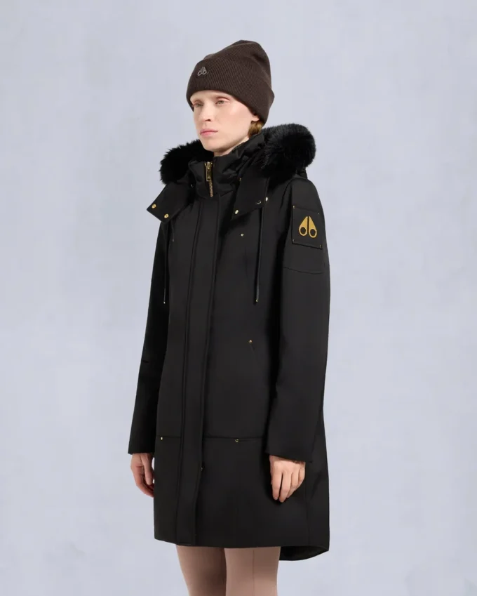 Parka Stirling de satén de la serie Gold