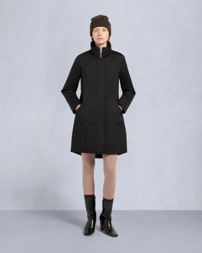 Parka Stirling de satén de la serie Gold