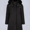 Parka Stirling de satén de la serie Gold