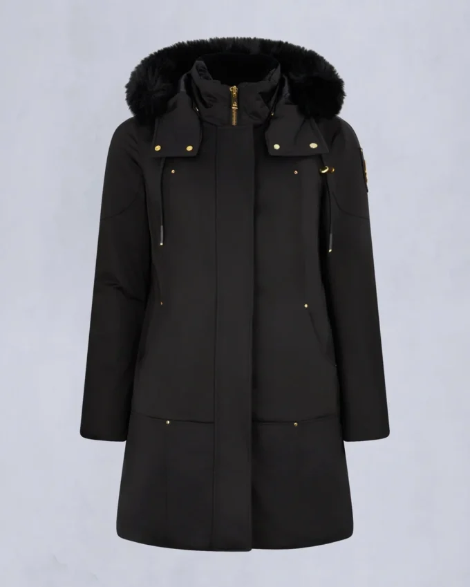 Parka Stirling de satén de la serie Gold