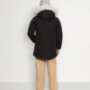 Parka unisex original con ribete de piel de oveja para niños Parka unisex original con ribete de piel de oveja para niños