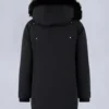 Parka unisex original con ribete de piel de oveja para niños Parka unisex original con ribete de piel de oveja para niños