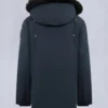 Parka unisex original con ribete de piel de oveja para niños Parka unisex original con ribete de piel de oveja para niños