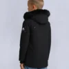 Parka unisex original con ribete de piel de oveja para niños Parka unisex original con ribete de piel de oveja para niños
