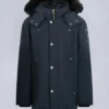 Parka unisex original con ribete de piel de oveja para niños Parka unisex original con ribete de piel de oveja para niños