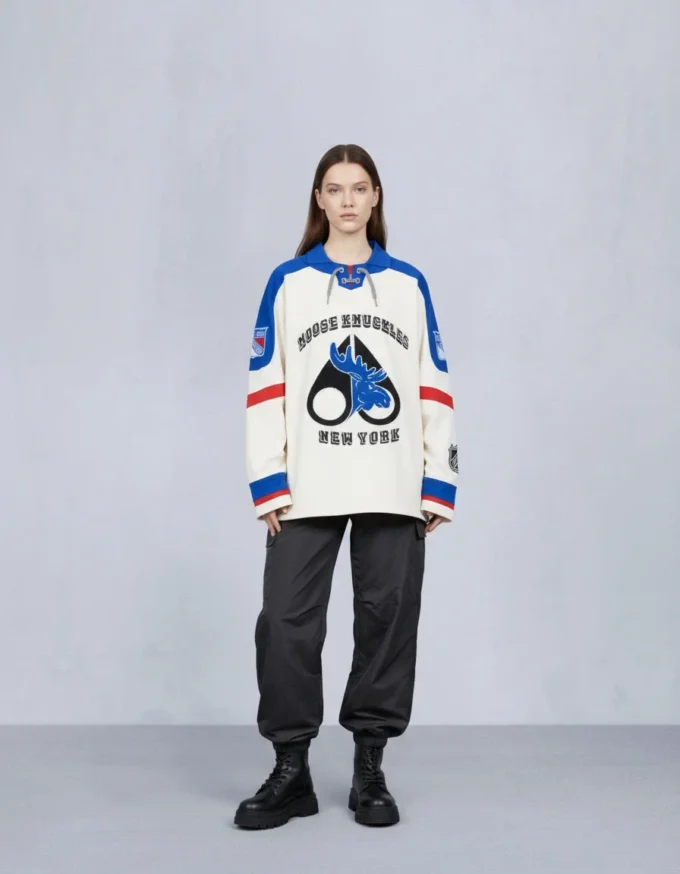 Polo NHL X Moose Knuckles Rangers Polo NHL X Moose Knuckles Rangers