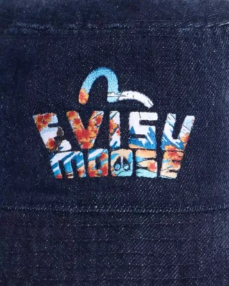 Sombrero de pescador Evisu X Moose Denim
