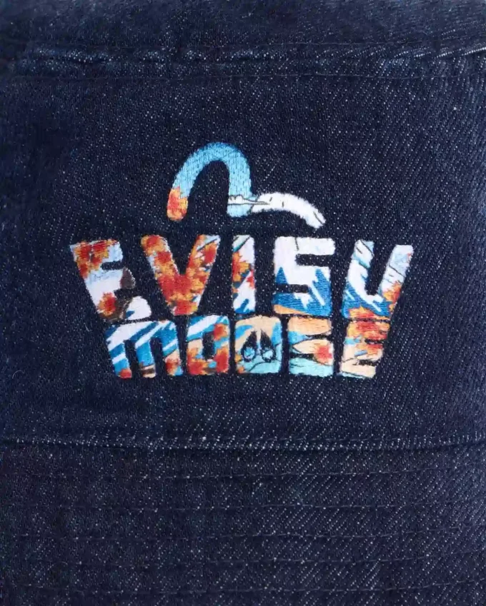 Sombrero de pescador Evisu X Moose Denim