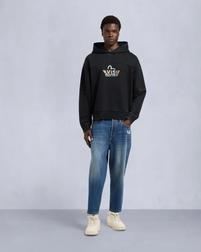 Sudadera con capucha Evisu X Moose