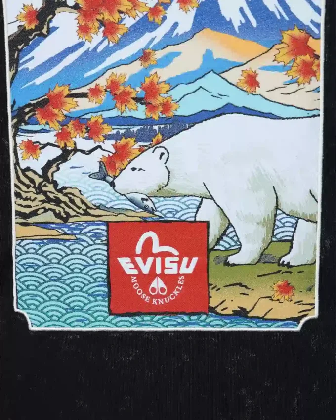 Sudadera con capucha Evisu X Moose