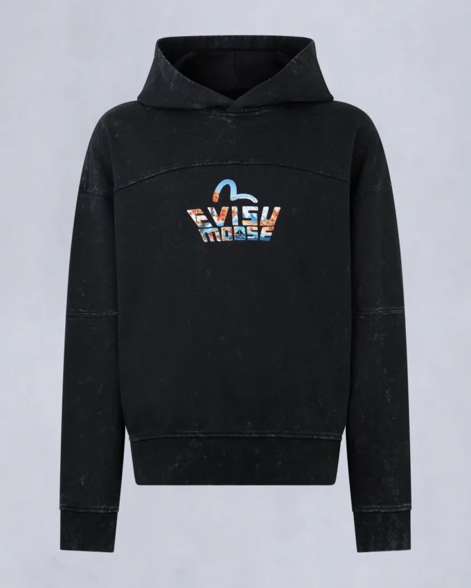 Sudadera con capucha Evisu X Moose