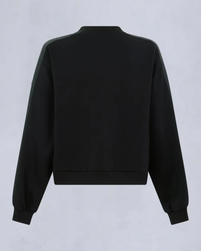 Sudadera con cuello redondo Mix Media Sudadera con cuello redondo Mix Media