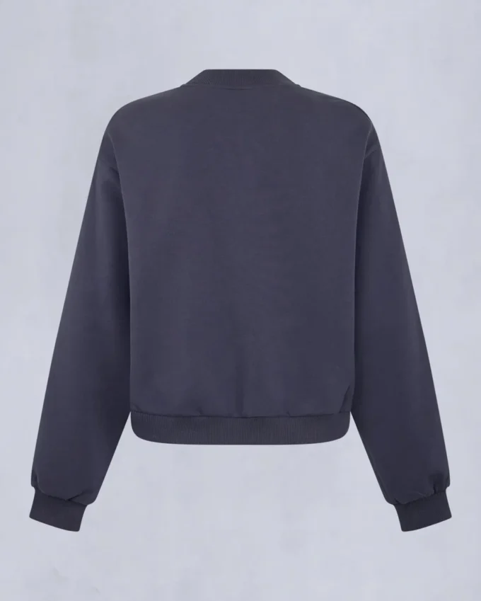 Sudadera con cuello redondo Mix Media Sudadera con cuello redondo Mix Media