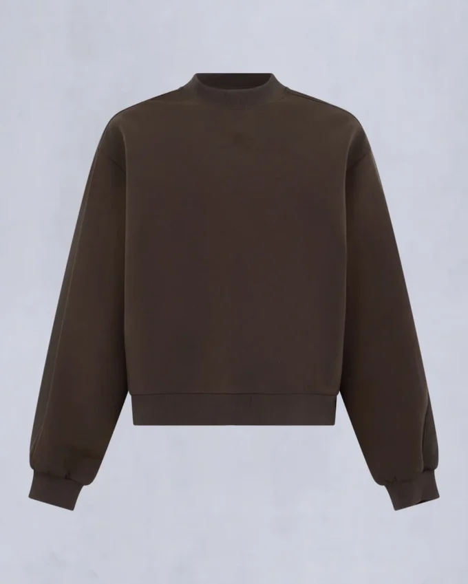 Sudadera con cuello redondo Mix Media Sudadera con cuello redondo Mix Media