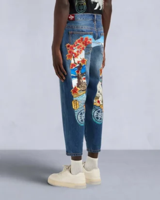 Vaqueros rectos Evisu X Moose